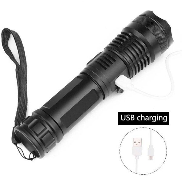 Lampe De Poche Rechargeable Ultra Puissante – Image 3