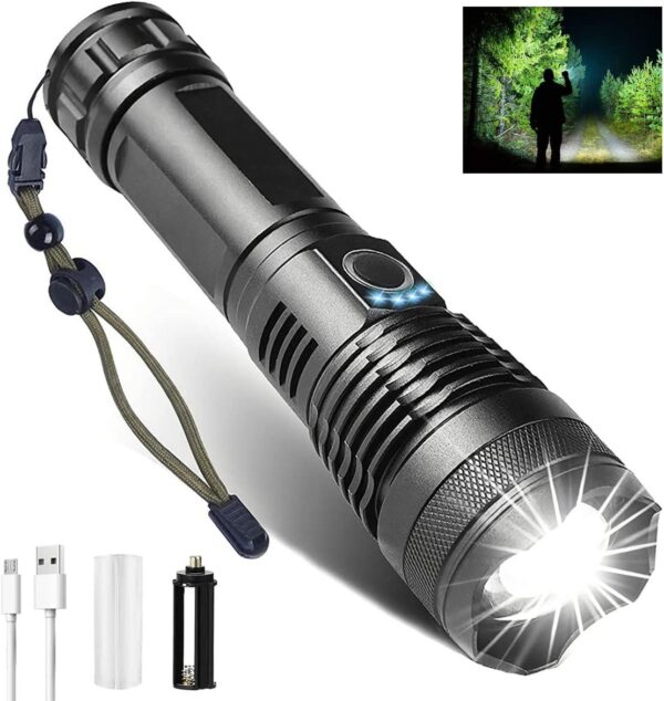 Lampe De Poche Rechargeable Ultra Puissante – Image 7