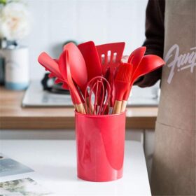 Ensemble d'ustensiles de cuisine en Silicone