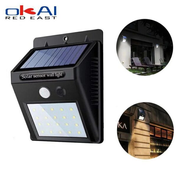 solaire LED détecteur de mouvement