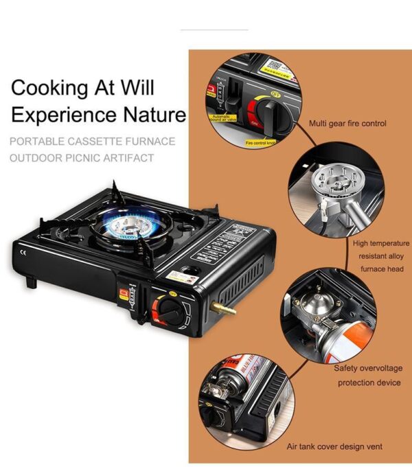 Cuisinière à gaz butane à cassette – Image 2