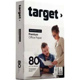 Lot de 5 Ramettes de papier blanc Target personal A4 80g/m² 500 feuilles