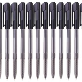 Boite de 50 stylos à bille Deli-Q010 Arrow pointe de 0,7 mm coloris au choix