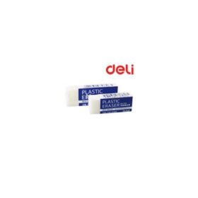 Lot de 20 gommes blanches DELI pour crayons