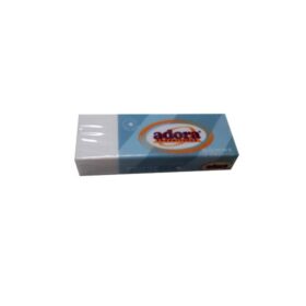 Lot de 20 gommes Blanches Adora grand modèle