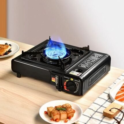 Cuisinière à gaz butane à cassette