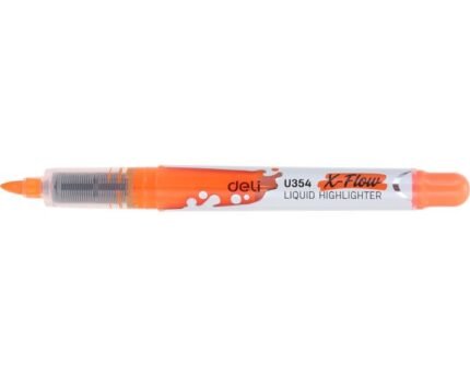 Boite de 12 SURLIGNEURS DELI U35460 Orange