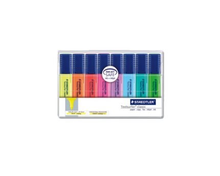 Pochette de 8 Fluorescents Textsurfer classique STAEDTLER (8 coul Ass)