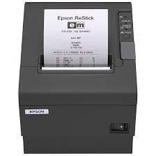 Imprimante ticket Epson TM-T88V série noire USB-PS-180 câble AC (C31CA85042)