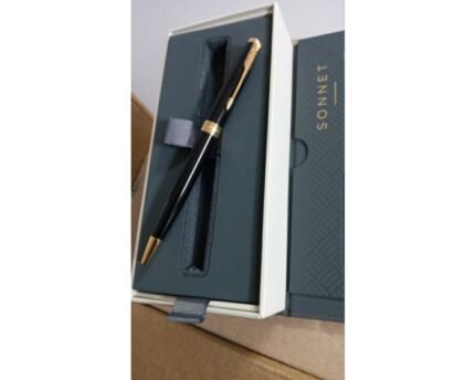 Stylo Parker Sonnet Black Lacquer GT Ballpoint (1931497)