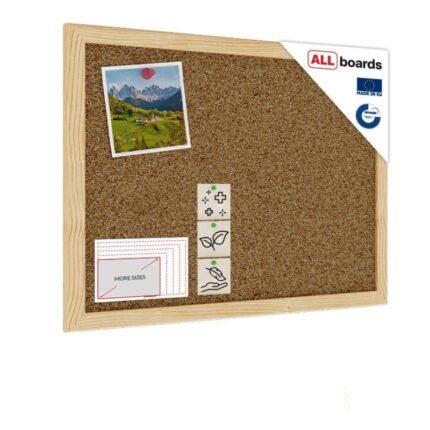 Tableau en Liège avec Cadre en Bois  60x90cm