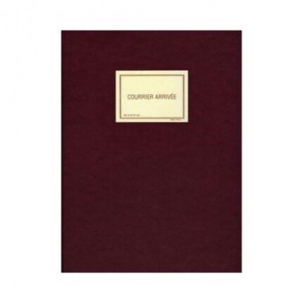 Registre '' ARRIVEE COURRIER'' 32x25 cm 100 pages