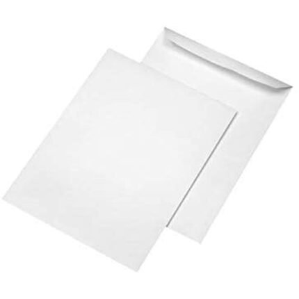 Pochettes B4-W 250×353 mm Blanc 90 g Auto-Adhésives LOT DE 250